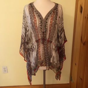 Alberto Makali Silk Top